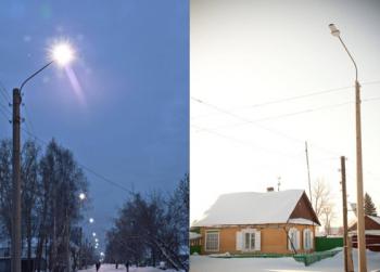 Светодиодное освещение улицы (LED светильник Оптолюкс-Стрит-80, г. Красноярский край) Светодиодное освещение улицы (LED