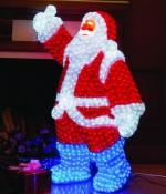 Акриловая фигура "ДЕД МОРОЗ 3D" LED-MPF-010
