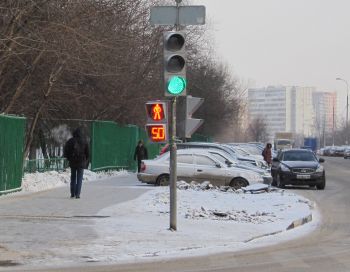 Пешеходный светодиодный светофор: типа П.1.1 и П.1.2 с анимацией Пешеходный светодиодный светофор: типа