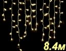 Бахрома светодиодная LED-SKI-8.4M/0.8-220V-WW