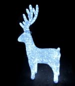 Акриловая фигура "ОЛЕНЬ 3D" LED-MPD-048