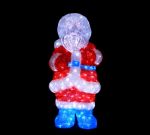 Акриловая фигура "ДЕД МОРОЗ 3D" LED-MPF-025