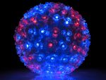 Объемная фигура "ШАР" LED-MPB-016-R/B-FL