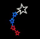 Светодиодная консоль LED-5STAR-MOTIF-WBR (арт.35)
